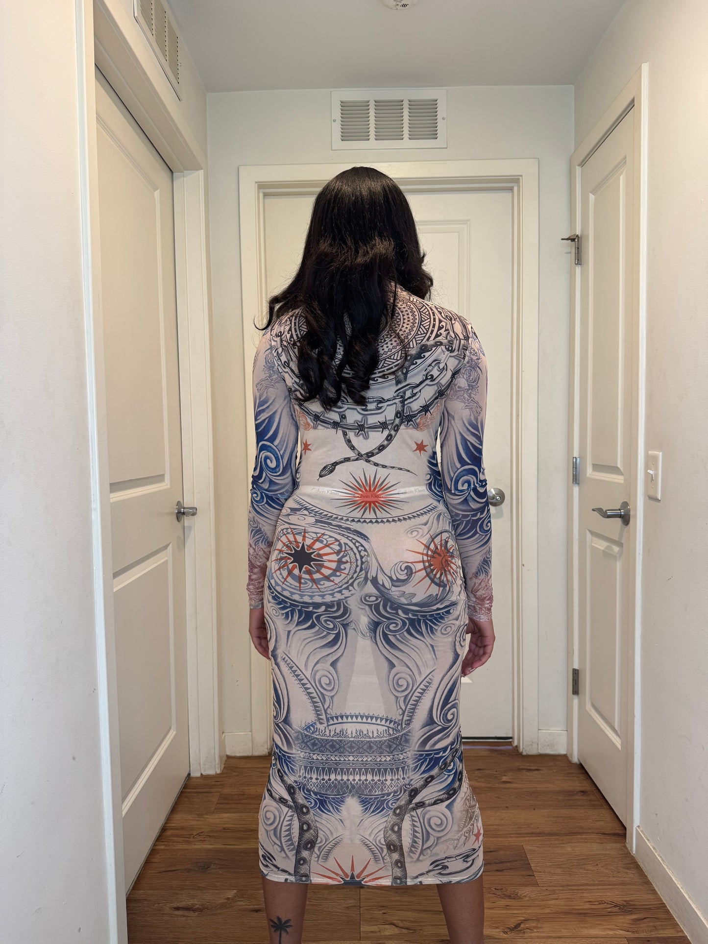 Tatted dress