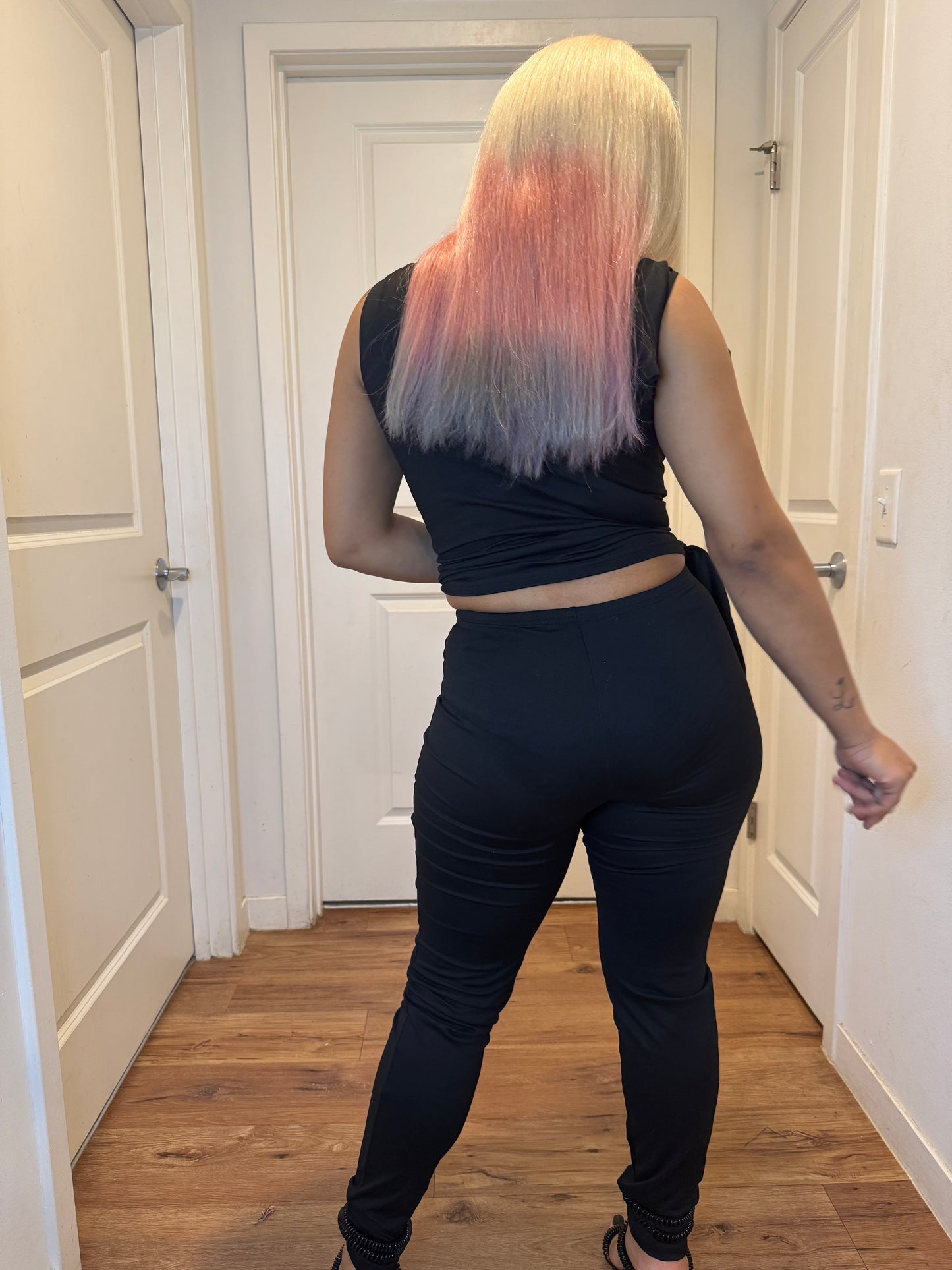 Tie me set black