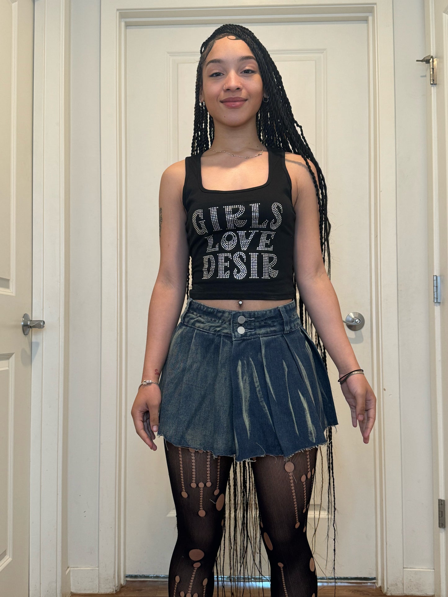 Ashley pleated skirt