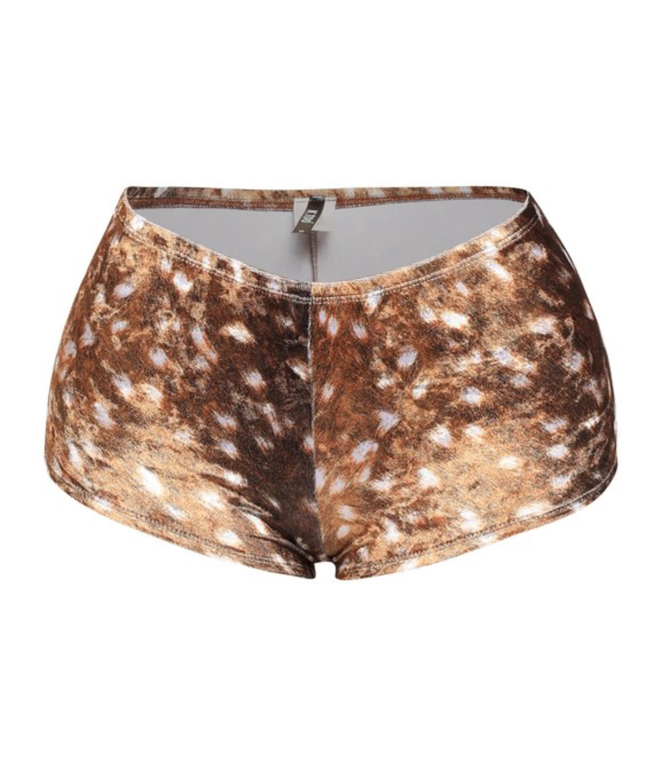 Deer print shorts