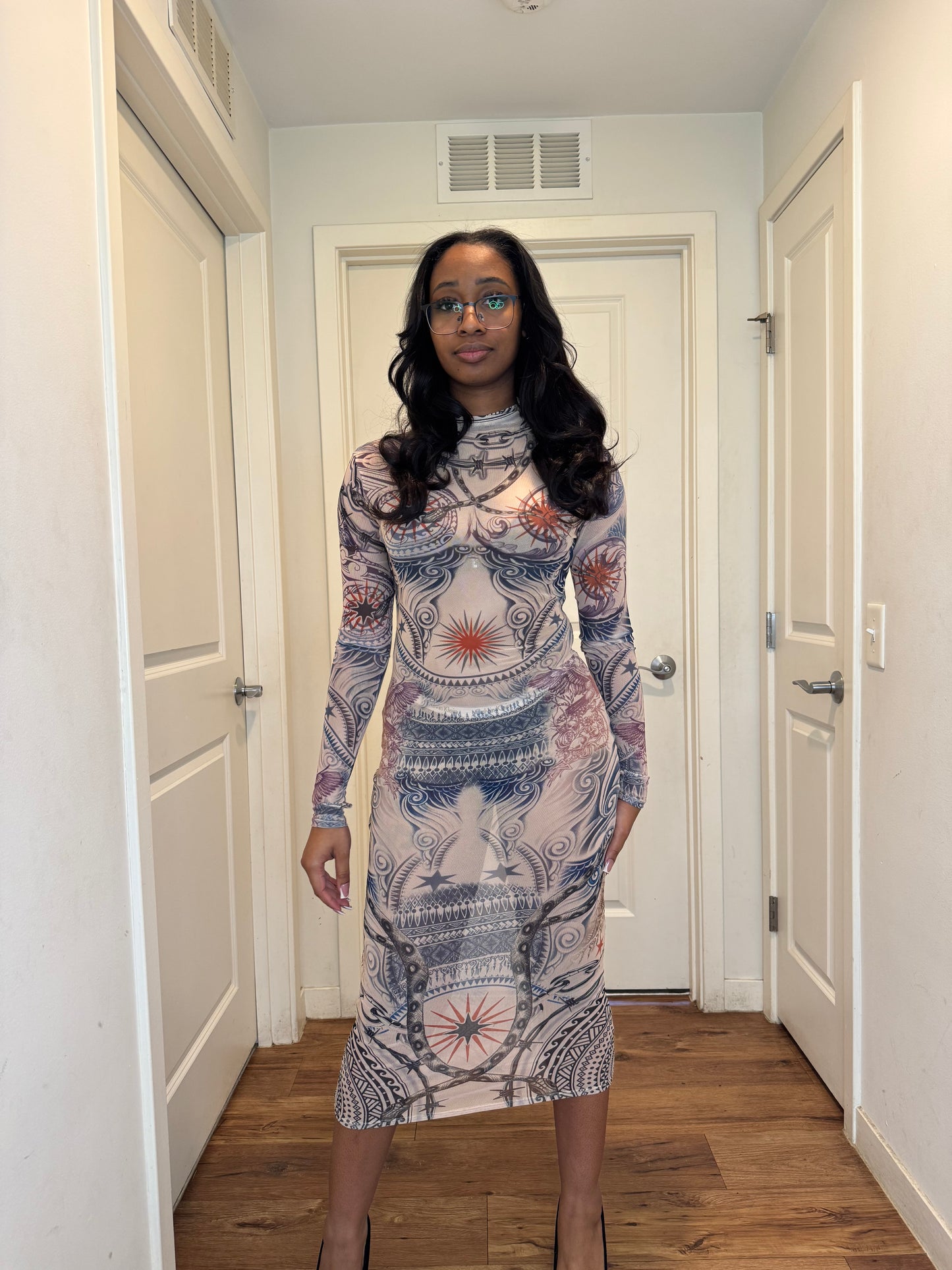 Tatted dress