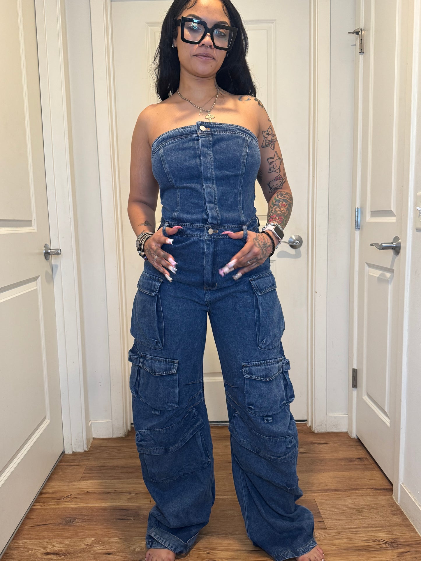 Megan cargo jumpsuit