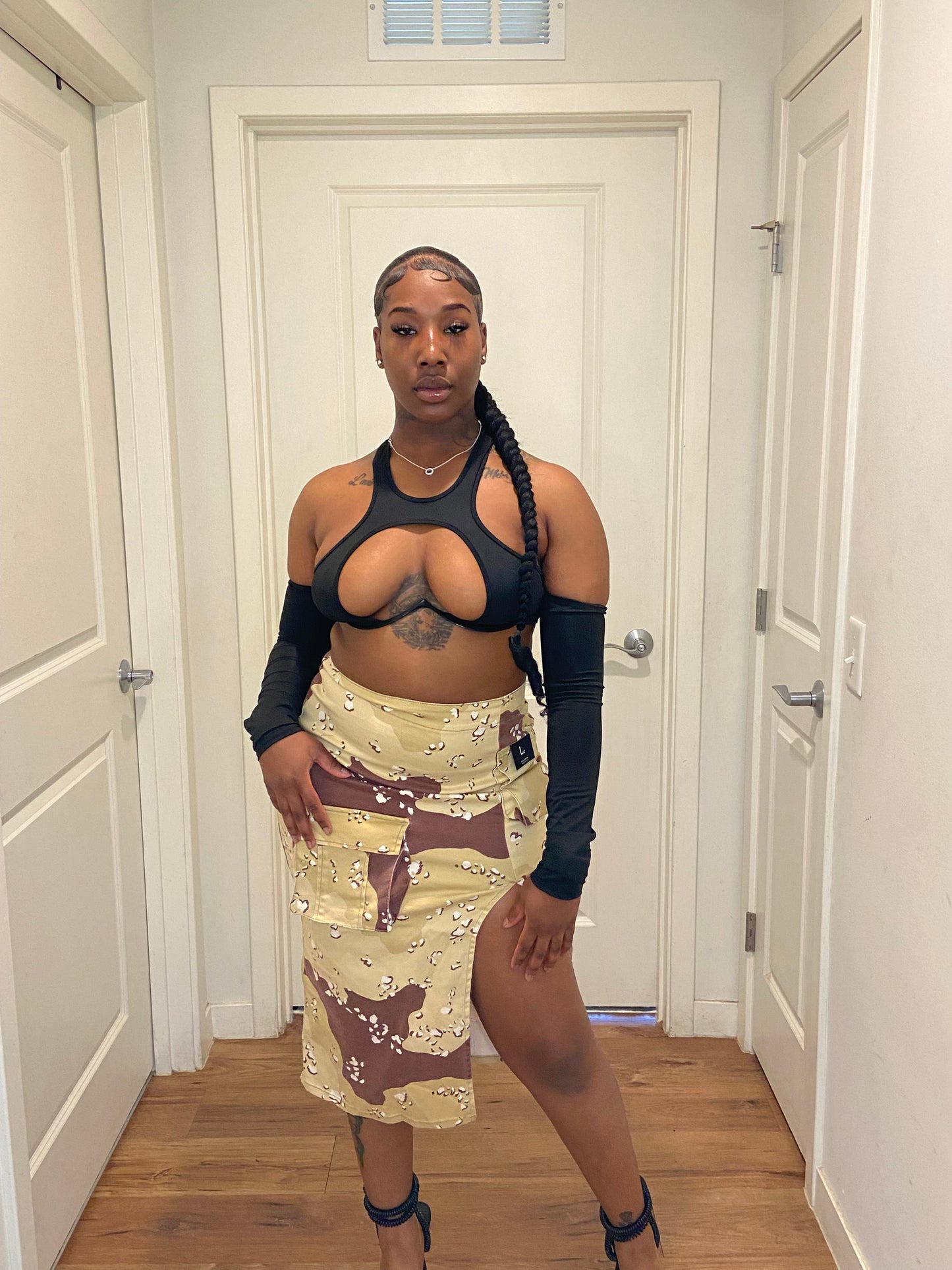 Camo skirt