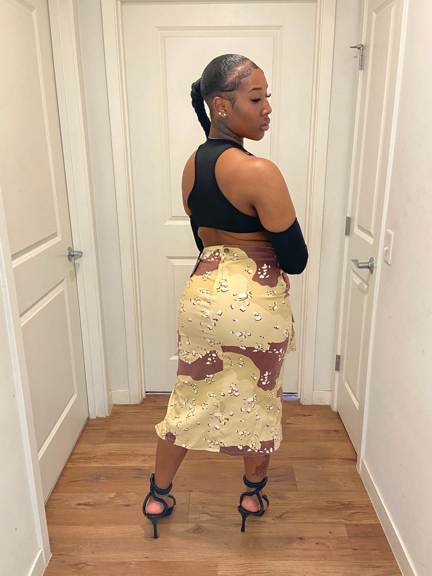 Camo skirt