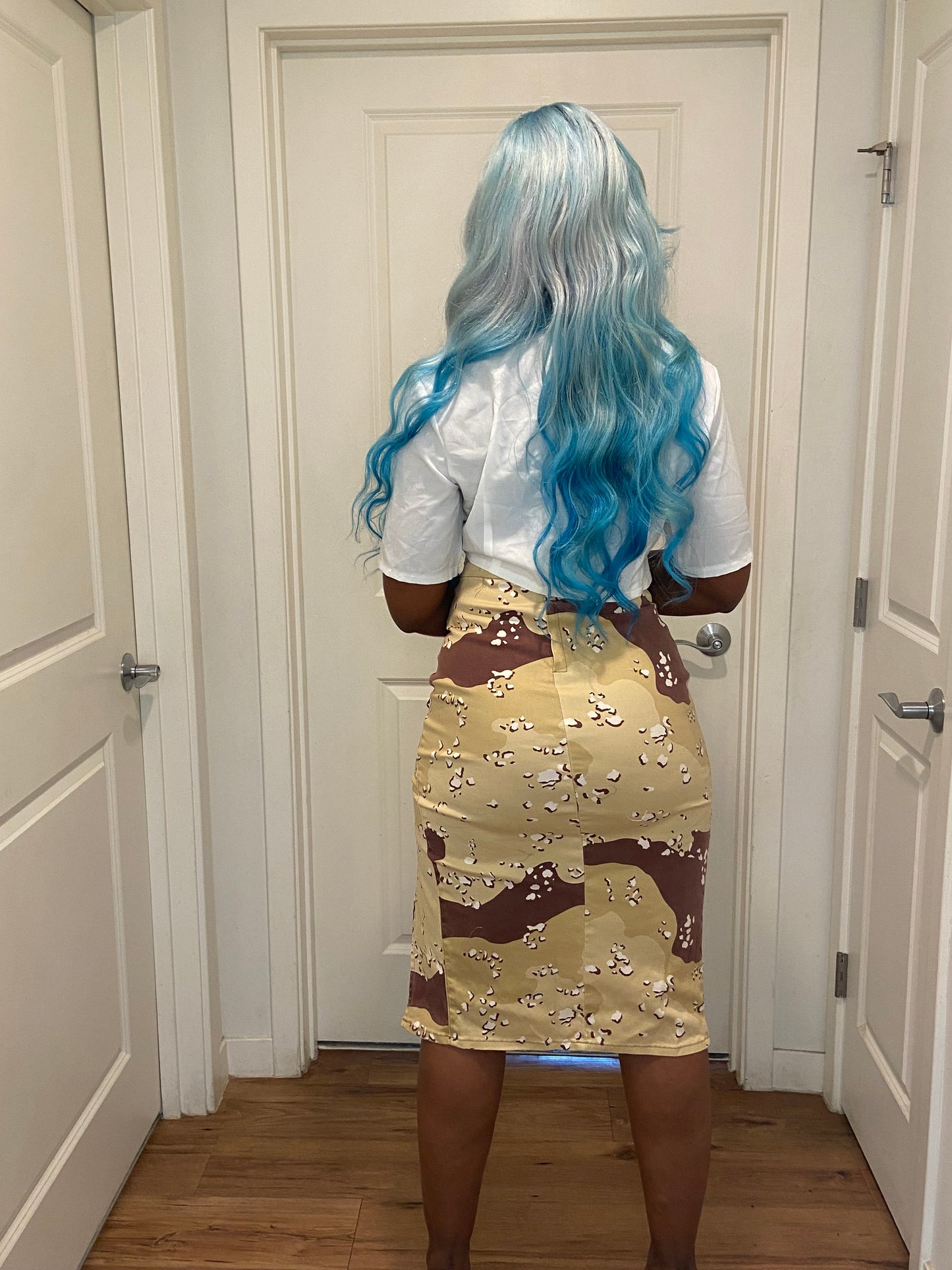Camo skirt