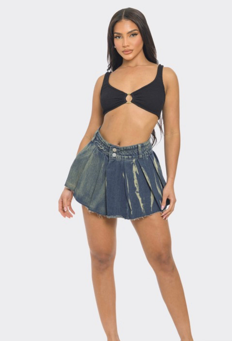 Ashley pleated skirt