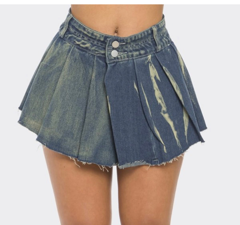 Ashley pleated skirt
