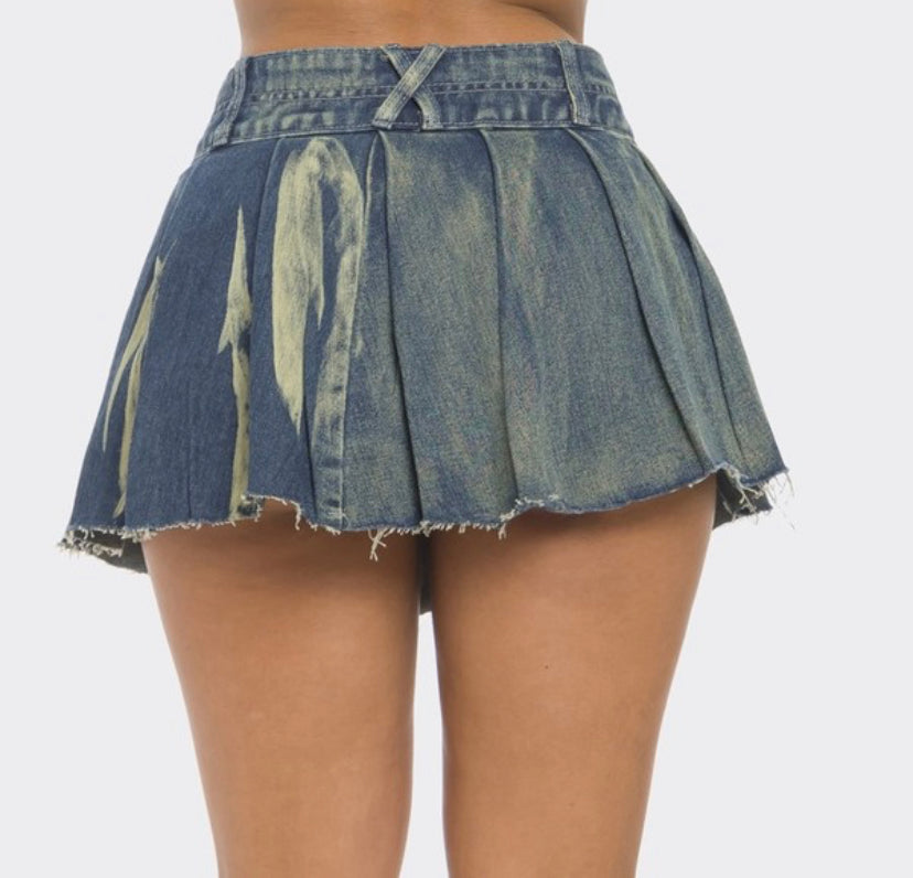 Ashley pleated skirt