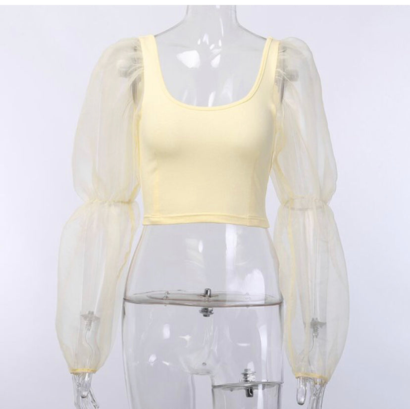 Sade shirt yellow