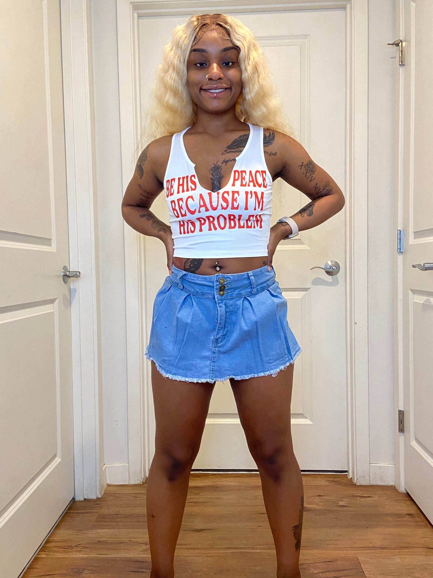 Sasha skirt denim