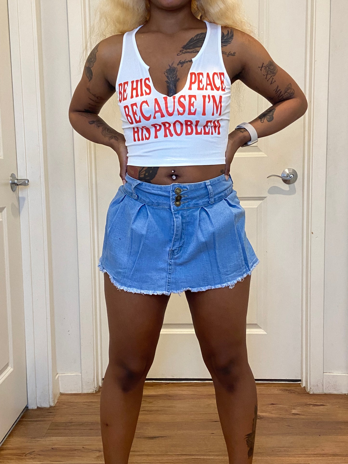 Sasha skirt denim
