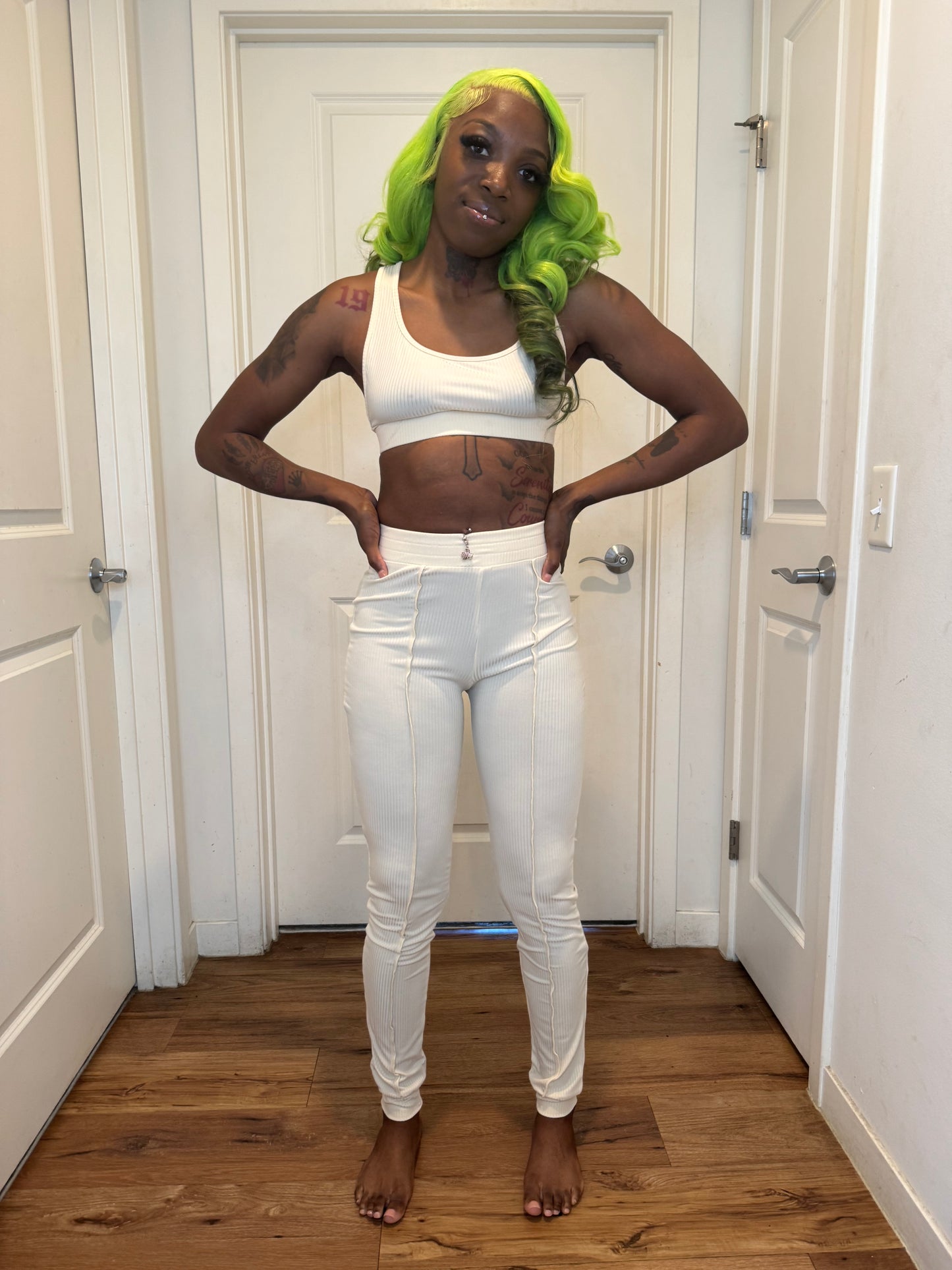 Amy set khaki