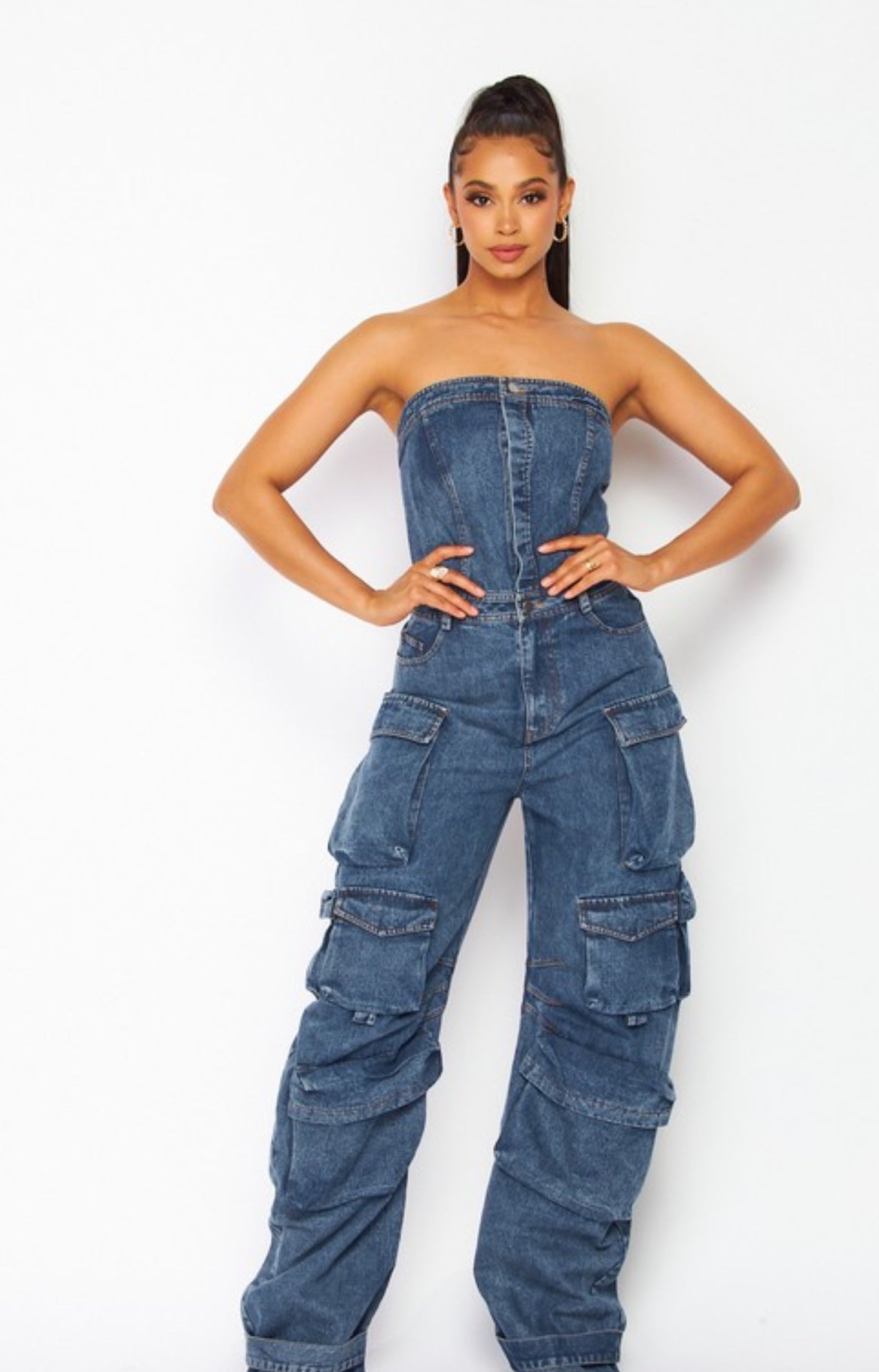 Megan cargo jumpsuit