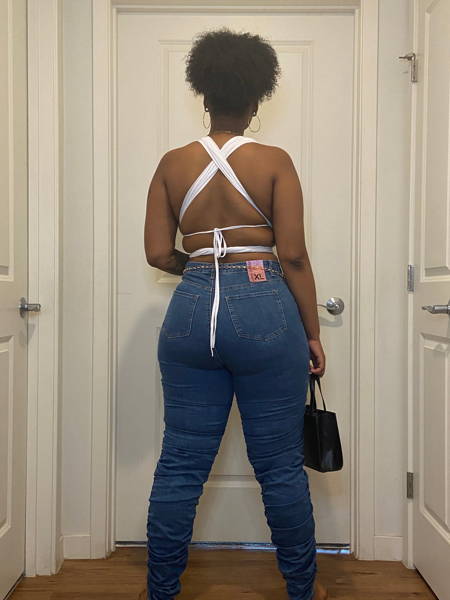 Stacked jeans