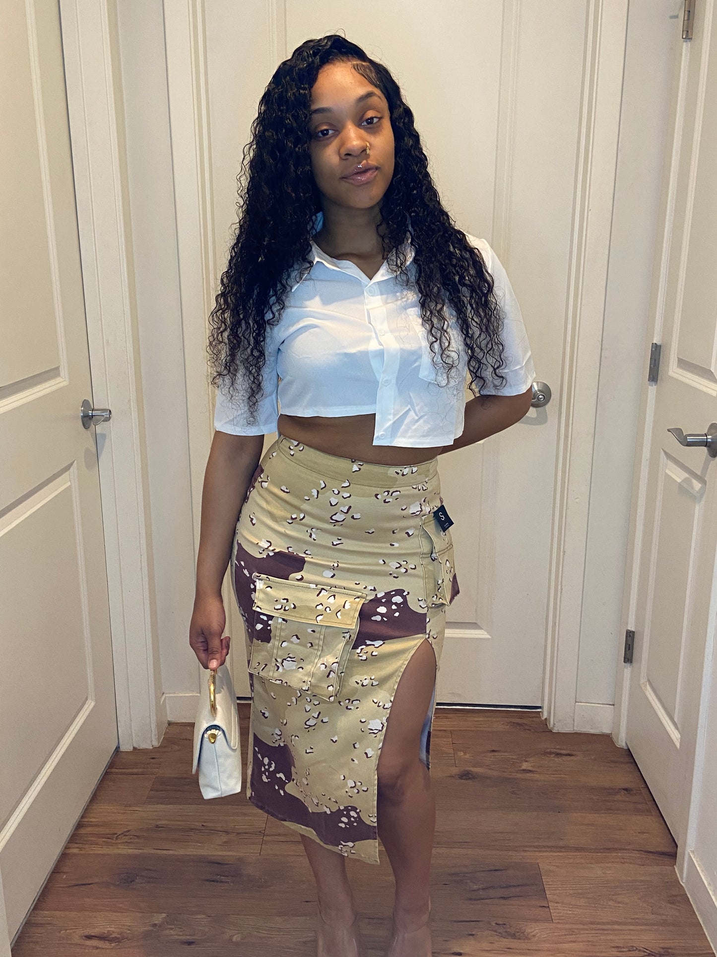 Camo skirt