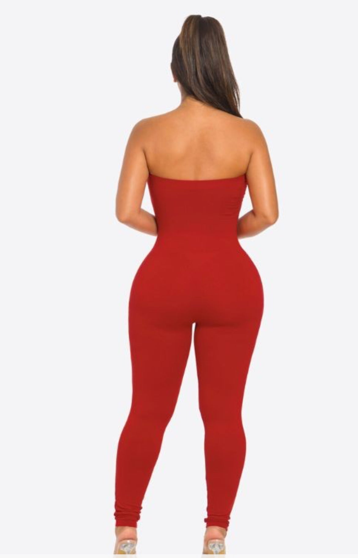 Becky jumpsuit red