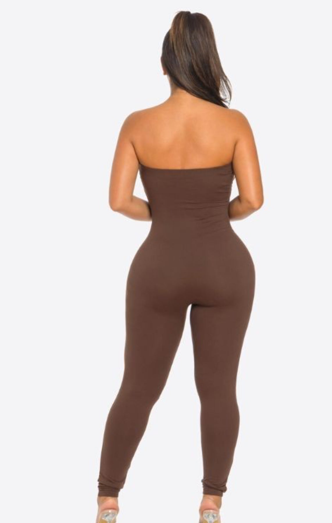 Becky jumpsuit mocha