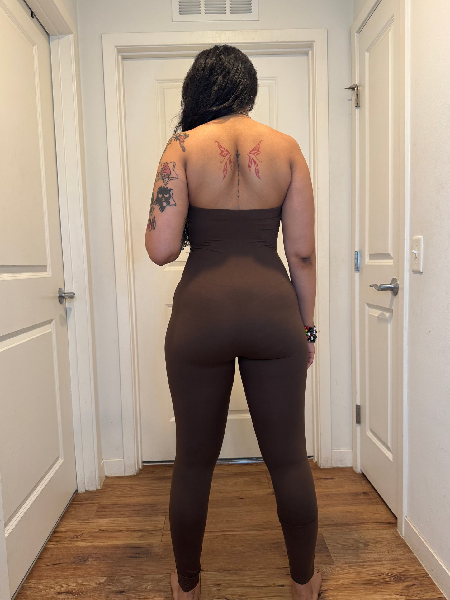 Becky jumpsuit mocha