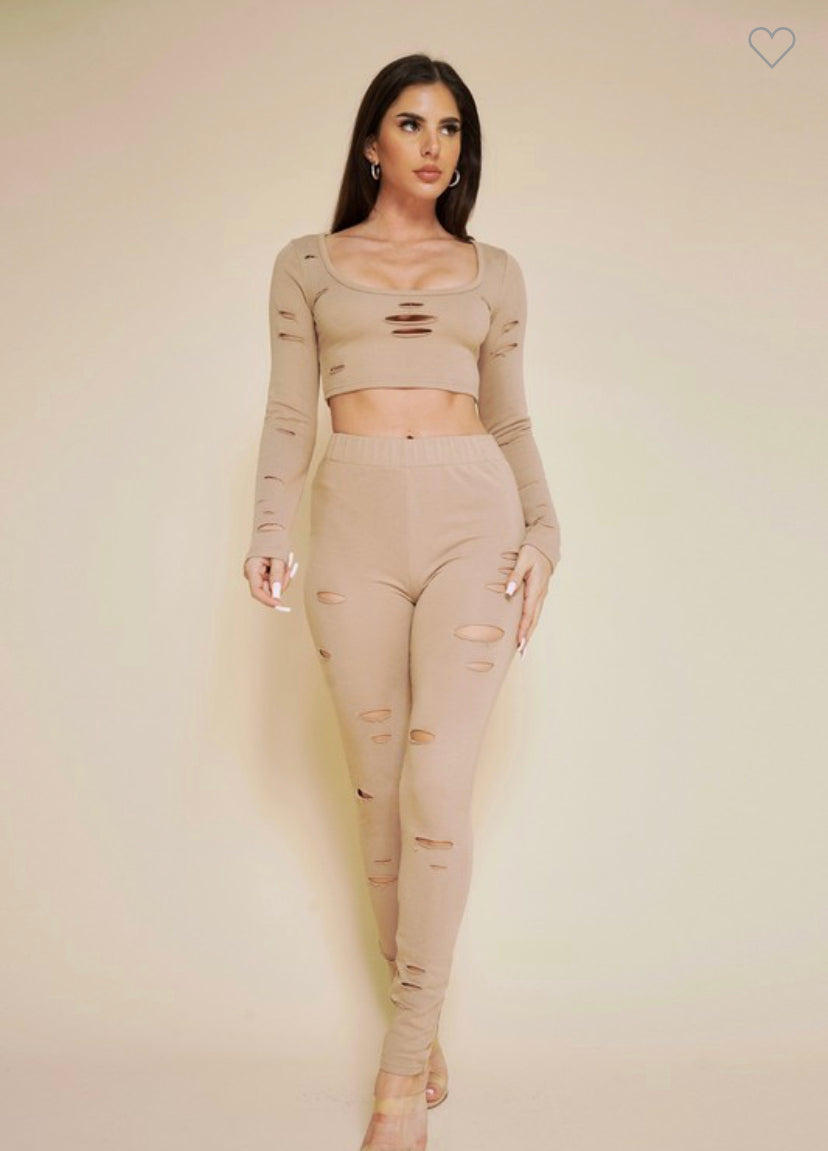 Remy set khaki